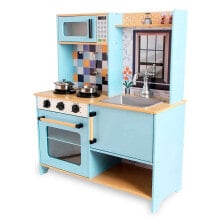 DEQUBE Wooden Kitchen 2 Modules