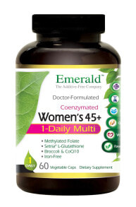 Витаминно-минеральные комплексы Emerald Labs 1 Daily Women's 45+ Multi  Мультивитамины для женщин 45+ 60 капсул