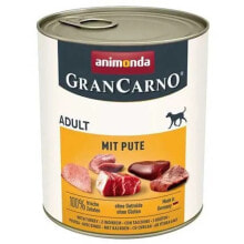 ANIMONDA GranCarno Adult with turkey wet food for dog 800g