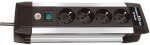 Умные удлинители и сетевые фильтры Удлинитель с выключателем 4 розетки Brennenstuhl Premium-Alu-Line 1391000014 1,8 м