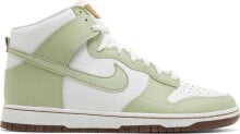 [DQ7680-300] Mens Nike Dunk HI Retro SE 'Inspected By Swoosh Honeydew'