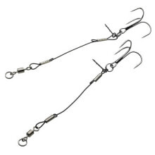 Грузила, крючки, джиг-головки для рыбалки KINETIC Single Stinger Tied Hook 100 mm 65 Lbs