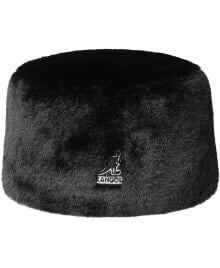 Купить мужские головные уборы Kangol: Men's Faux Fur Topper Pull-Ons & Beanies