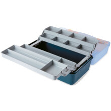 LINEAEFFE Fishing Box 4 Trays Transparent Cover