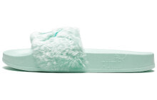 Puma Fur Slide Rihanna Fenty Bay Mint (W) 蕾哈娜 毛绒运动拖鞋 女款 浅绿 / Сланцы PUMA Fur Slide Rihanna Fenty Bay Mint 365772-01