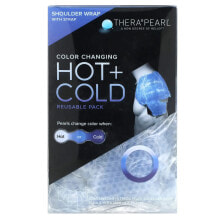 Color Changing Hot + Cold Reusable Pack, Shoulder Wrap with Strap, 1 Wrap