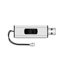 MediaRange MR914 USB флеш накопитель 8 GB USB тип-A 3.2 Gen 1 (3.1 Gen 1) Черный, Серебристый