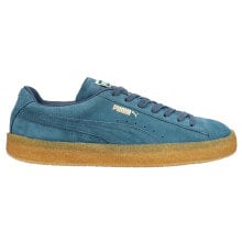 Puma Suede Crepe Lace Up Mens Blue Sneakers Casual Shoes 380707-06 купить в интернет-магазине