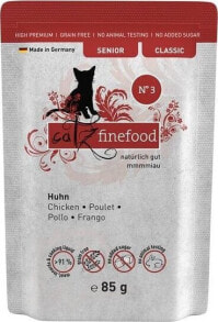 Catz Finefood Catz Finefood Classic Karma Dla Kota Seniora Kurczak 85g