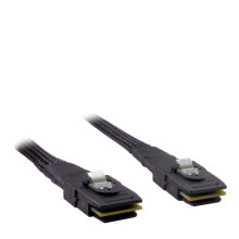 Кабели и разъемы для аудио- и видеотехники Inter-Tech 88885238 Serial Attached SCSI (SAS) кабель 0,5 m