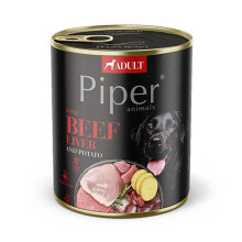 DOLINA NOTECI Piper with beef liver and potatoes wet dog food 800g