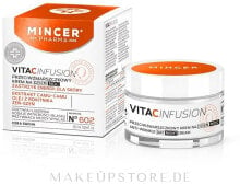 Nährende und straffende Anti-Falten Gesichtscreme mit Camu-Camu, Sanddornöl und Ginseng №602 - Mincer Pharma Vita C Infusion 602 Face Cream