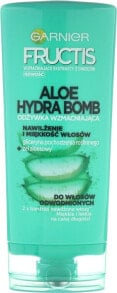 Feuchtigkeitsspendende und kräftigende Haarspülung - Garnier Fructis Aloe Hydra Bomb Hair Conditioner