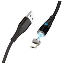 Купить запчасти и расходные материалы для мототехники Phoenix: PHOENIX USB-A To Micro USB Magnetic M/M cable 1 m