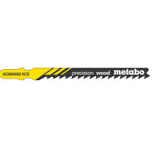 Купить электролобзики Metabo: Metabo 5 Stichsägeblätter "precision wood" 74/ 4,0 mm, HCS (623694000)