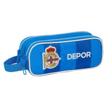 SAFTA Double Real Deportivo De La Coruña Pencil Case