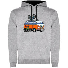 KRUSKIS Hippie Van MTB Two-Colour Hoodie