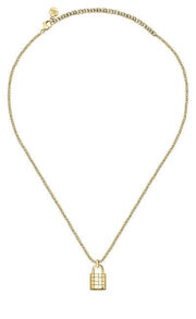 Кулоны и подвески Abbraccio SAUB14 luxury gold plated steel necklace