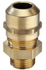 WISKA MMSKV 24 - Brass - Brass - EPDM - Polyamide - 1 pc(s) - Straight - M24 - 1.1 cm