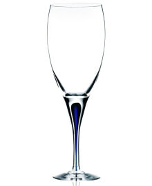 Orrefors intermezzo Blue White Wine Glass