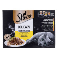 Корм для котов Sheba Delicacy in Jelly Курица индейка утка птицы 100 g