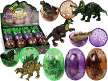 Figurka LeanToys Jajo Figurka Dinozaura 3 Kolory 9 cm