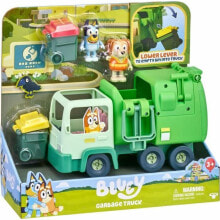 Купить детские игровые наборы и фигурки из дерева Moose Toys: Playset Moose Toys Bluey Garage Truck 2 штук