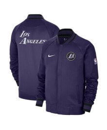 Nike men's Gray, White Los Angeles Lakers 2022/23 City Edition Showtime Thermaflex Full-Zip Jacket