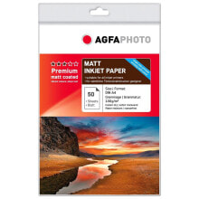 Купить фотоаппараты моментальной печати Agfa: AGFA Premium Matt Coated 50 Sheets Photo Paper