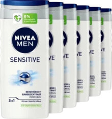 Мужские шампуни и гели для душа Nivea купить от $27