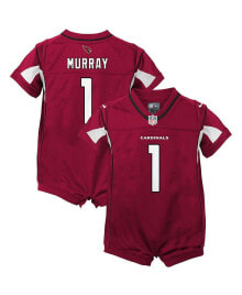 Nike boys and Girls Newborn and Infant Kyler Murray Cardinal Arizona Cardinals Game Romper Jersey