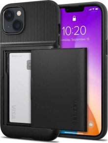 Spigen Etui Slim Armor, black - iPhone 14 Plus