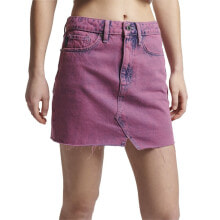 Женские спортивные шорты и юбки sUPERDRY Vintage Denim Mini Skirt