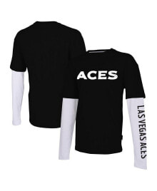 Купить мужские футболки и майки Stadium Essentials: Men's and Women's Black Las Vegas Aces Spectator Long Sleeve T-shirt