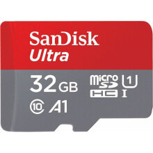 Карты памяти карта памяти микро-SD с адаптером SanDisk SDSQUA4-032G-GN6MA