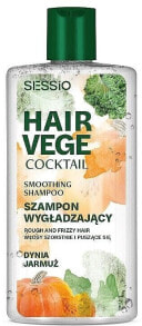 Glättendes Shampoo für grobes und widerspenstiges Haar - Sessio Hair Vege Coctail Smooting Shampoo