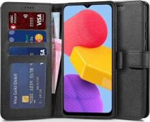 Купить чехлы для смартфонов Tech-Protect: Tech-Protect TECH-PROTECT WALLET GALAXY M13 BLACK