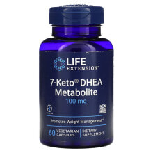 Витамины и БАДы для мужчин Life Extension, 7-Keto DHEA Metabolite, 100 mg, 60 Vegetarian Capsules