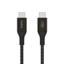 Belkin CAB015bt1MBK USB кабель 1 m USB 2.0 USB C Черный CAB015BT1MBK