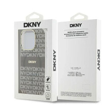 DKNY Dkhmp15Lhrhsee iPhone 15 Pro 6.1 Bezowy Iml Mono&Stripe phone case