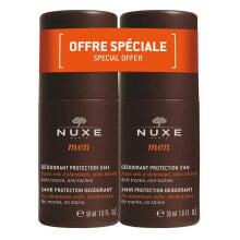 Дезодоранты NUXE 24Hr Protection Deodorant Men 2x50ml