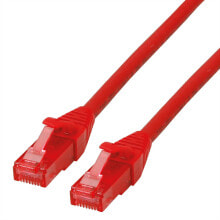 Товары для строительства и ремонта rOLINE 21.15.2513 сетевой кабель 3 m Cat6 U/UTP (UTP) Красный