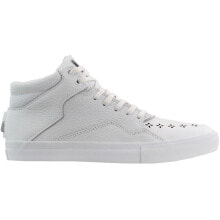 Diamond Supply Co. Folk Mid Mens White Sneakers Casual Shoes D15F113-WHT купить онлайн