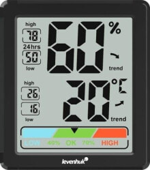 Mechanical weather stations, thermometers and barometers