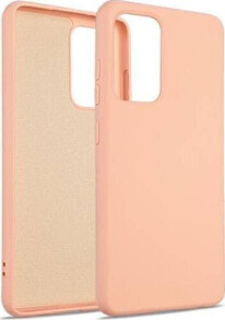 Beline Beline Etui Silicone Samsung A14 5G A146 różowo-złoty/rose gold