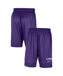 Nike men's Purple LSU Tigers Fast Break Team Performance Shorts