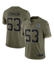 Nike men's Shaquille Leonard Olive Indianapolis Colts 2022 Salute To Service Limited Jersey