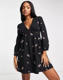 Черные женские мини-платья ASOS купить от $27