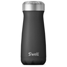 SWELL Black Onyx 470ml Wide Mouth Thermo Traveler