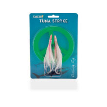 Приманки и мормышки для рыбалки sUGOI Tuna Stryke Feather TR-2 Trolling Soft Lure SBP+NT